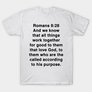 Romans 8:28 T-Shirt